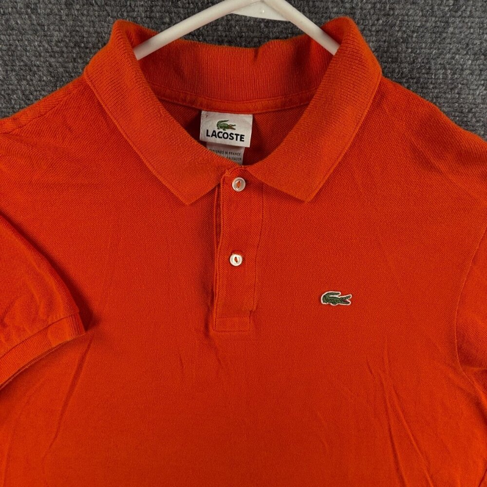 Lacoste Men's Bright Orange Polo